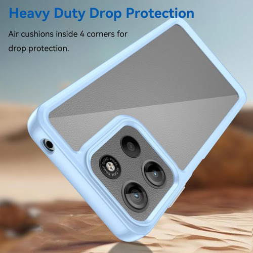 Compatible Funda De Acrílico Y Tpu For Motorola Moto E15 For Motorola