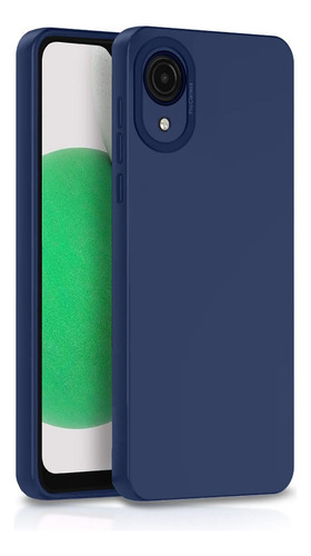 Funda Case For Samsung A03 Core Soft Feeling Antishock Azul