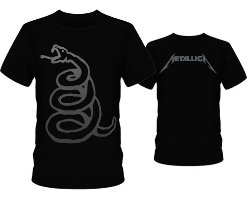 Remera Dtg - Metallica 34-d - Doble Estampa