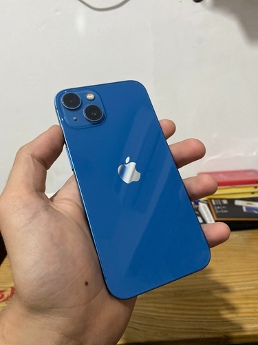 Apple Iphone 13 (128 Gb) - Azul 100% De Bateria Azul (Usado)