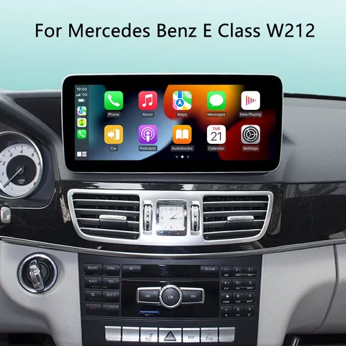Radio Android Mercedes Benz Clase E E180 E200 E250 Carplay