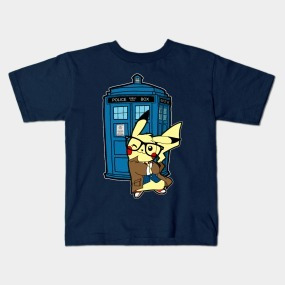 Remera Dragonfly Negra Y Blanca Pikachu Pokemon Col. C 28