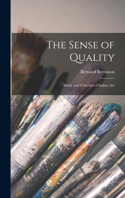 Libro The Sense Of Quality; Study And Criticism Of Italia...