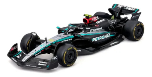 Miniatura F1 Mercedes W15 Amg #44 Hamilton 2024 1:43 Burago Black