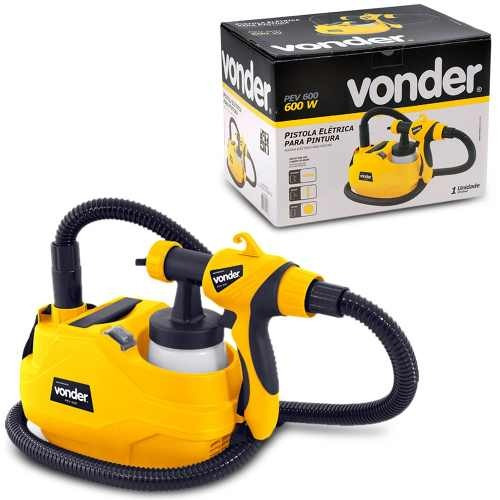 Pistola Para Pintura Pev600 600w Elétrica Vonder 220v