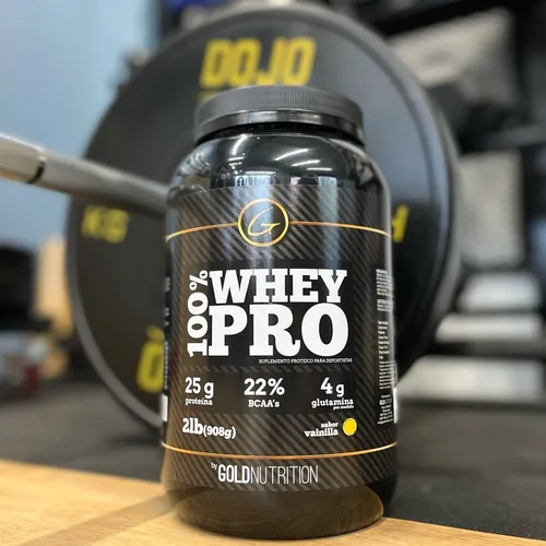 Suplemento en polvo Gold Nutrition Proteínas sabor chocolate x 908g