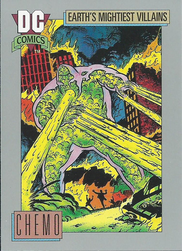 Barajita Chemo Dc Comics 1991 #86 Mightiest Villains