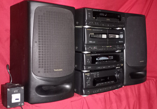 Minicomponente Con Bt Technics Sa-ch550. Negro 120 W (Usado)
