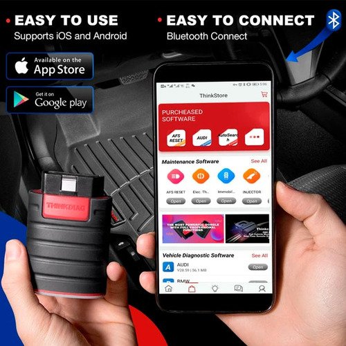 Scanner Escaner Automotriz Multimarca Thinkdiag Obd2 Obdii