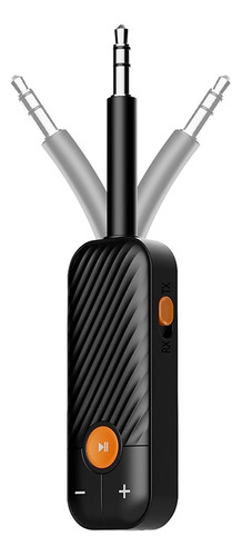 Bluetooth 5.2 Transmissor 2-in-1 E Receptor Rx 3.5mm Stereo