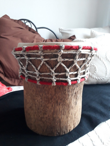 Djembe Artesanal -  Cuero Natural Yembe