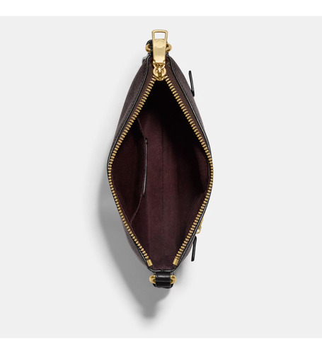 Cartera Crossbody Coach Mini Rowan - Marron