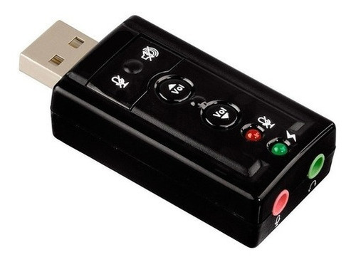 Tarjeta De Sonido Externa Usb 7.1 Adaptador Audio Microfono