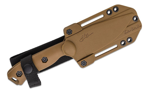 Faca Ka-bar Bk19 Nessmuk Tan Handle 1095 Cro-van
