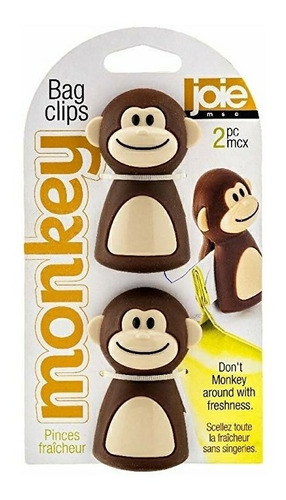 Clip Para Bolsas En Forma De Chango Joie