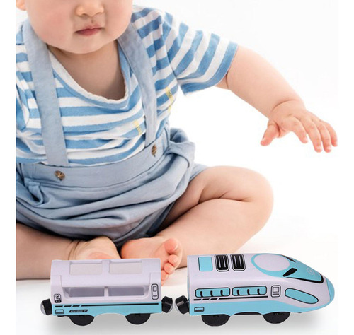 High Speed Railway Train Toy Dioramas Push And Go Trains Toy