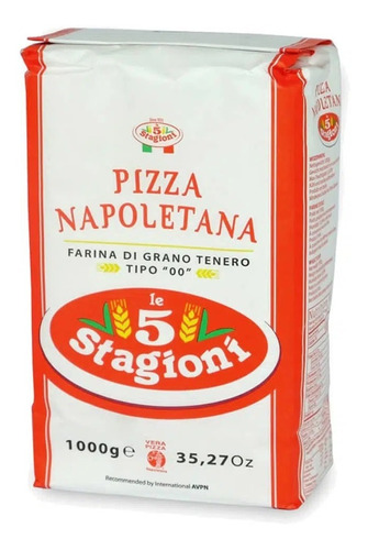 La Mejor Harina Para Hacer Pizza 100% Italiana Paquete 1 Kg.