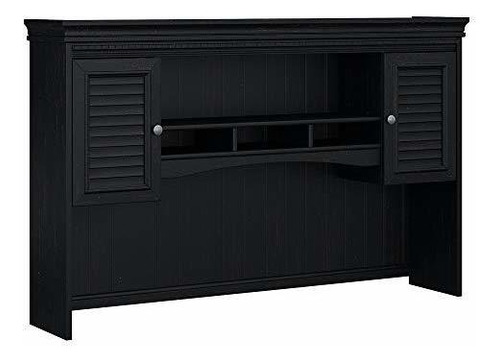 Bush Muebles Fairview Hutch De Escritorio En Forma De L En N