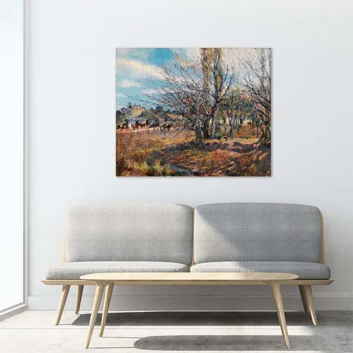 Cuadro Canvas Fin Del Invierno Fernando Fader 66x80 M Y C