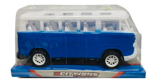 Auto Camioneta Combi A Friccion City Bus Ar1 1260 Ellobo