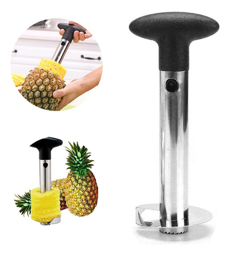 Descorazonador Cortador De Piña Espiral Pelador Inoxidable