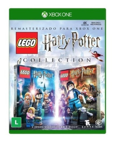 Jogo Xbox One Infantil Lego Harry Potter Collection Novo