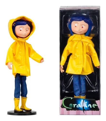 Figura De Acción Neca Coraline 7 En Camisa A Rayas, Juguete