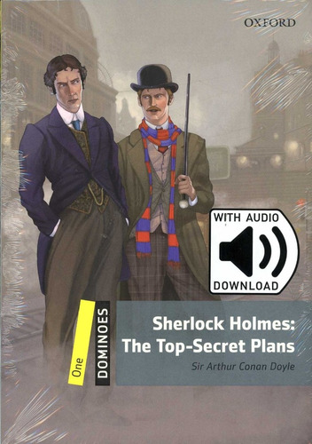Top Secret Plans Sh.holmes Dominoes 1 W/@aud - Doyle Sir Art