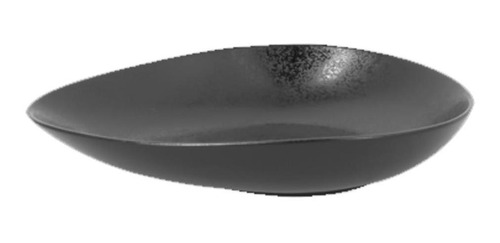 Set De 6 Bowl Porcelana Negro 25cm  Karbon Rak