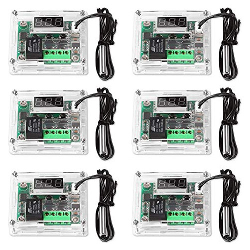 6pcs Temperature Controller Module Xh-w1209 Lcd Display...