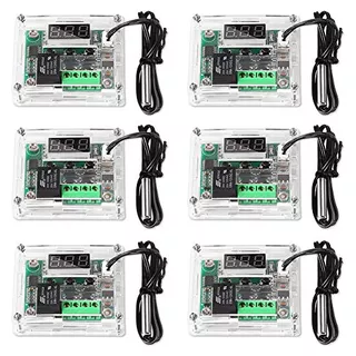 6pcs Temperature Controller Module Xh-w1209 Lcd Display...