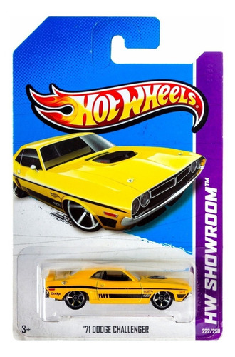 '71 Dodge Challenger Hot Wheels Hw Showroom 222/250 Mattel