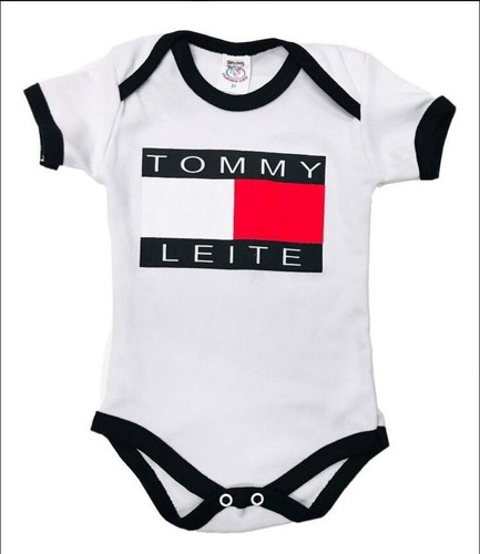 Imagem 1 de 1 de Body Bebê Tommy Leite Promoção Tamanho M