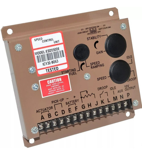 Regulador Velocidade Gerador Esd 5500e Nota Fiscal