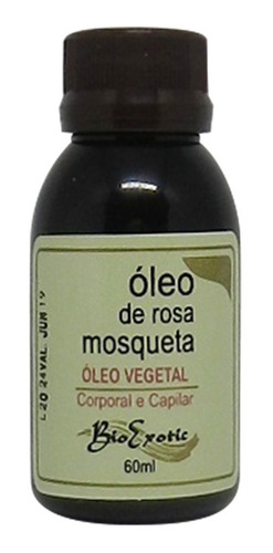 Óleo Vegetal  Rosa Mosqueta Corporal,capilar 60ml Bioexotic