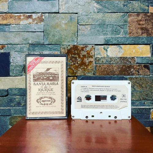 Quilapayún  Santa Maria De Iquique (cassette Blanco)