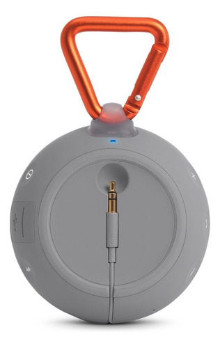 Caixa de som JBL Clip 2 portátil sem fio Gray