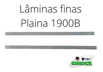 Lâmina / Faca Fina Plaina Makita 1900b  ( Jogo Com 2 Peças )