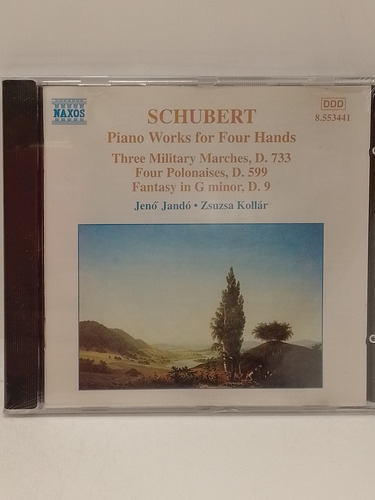 Schubert Piano Works For Four Hands Cd Nuevo 