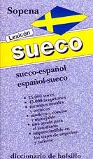 Libro Lexicón Sueco - Español De  Ed: 1