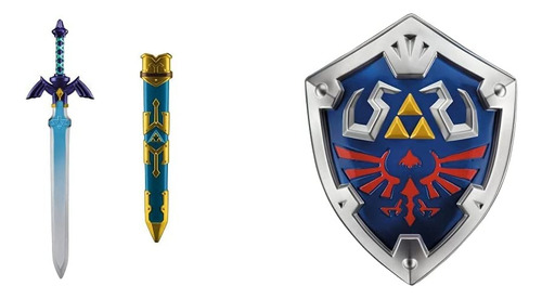 Set De Espada Y Escudo Link Para Disfraz The Legend Of Zelda