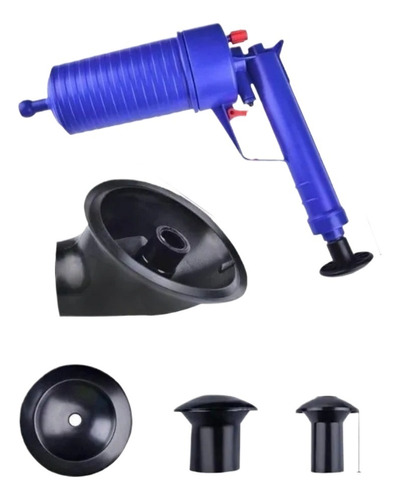 Powerful Compressed Air Tube Unblocking Plunger