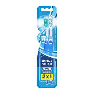 Cepillo dental Oral-B Complete suave pack x 2
