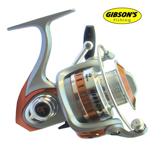 Reel Frontal Variada Gibsons Wildish Wd-3500 -9 Rulemanes Color Plateado Lado de la manija Derecho/Izquierdo