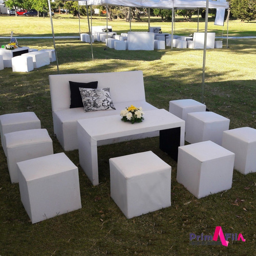 Alquiler De Living, Puff, Mesas, Sillones, Led! Zona Oeste