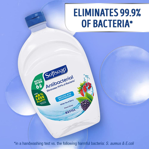 Jabón Líquido Para Manos, Jabón Suave, Antibacteriano, 1,5 L