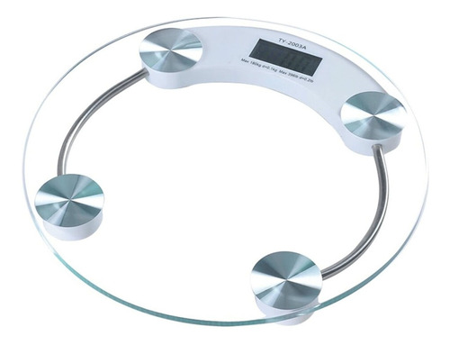 Balanza De Baño Digital Vidrio Templado 180kg Diseño Calidad
