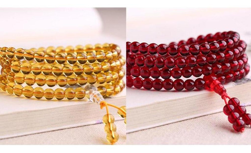 Imagen 3 de 12 de 5 Cuerdas Elásticas Para Hacer Joyas Budistas, Color Negro,