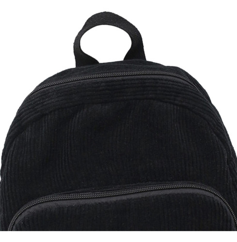 Mochila De Moda Para Niñas Adolescentes, Mochila De Negro