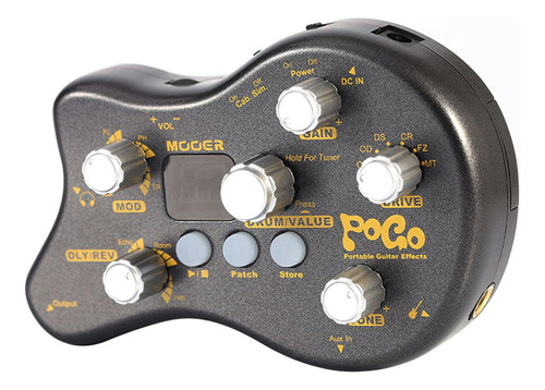 Procesador Multiefectos Para Guitarra Moore Con Pistola Eléc